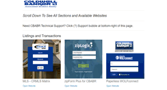 Desktop Screenshot of ourcoldwellbanker.com